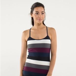 Lululemon Power Y Tank- Navy, Plum, Ivory